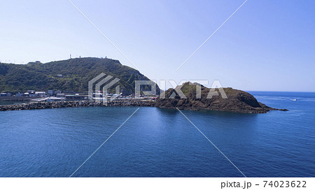 《青森県》空撮　龍飛岬 74023622