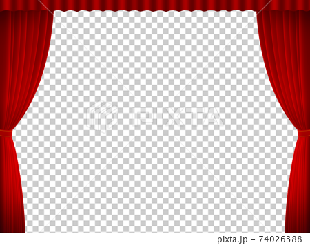 Theater curtain background material - Stock Illustration [74026388] - PIXTA