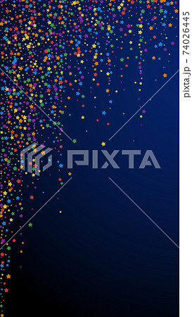 Festive memorable confetti. Celebration stars. Rai Festive memorable confetti. Celebration stars. Rai 74026445