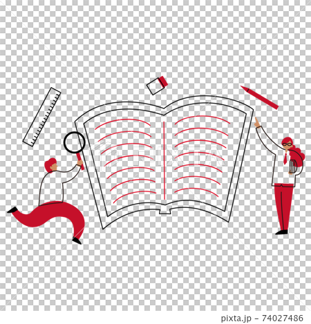 Sdgs 目標4 質の高い教育をみんなに のイメージイラスト のイラスト素材