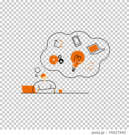 SDGs: Image illustration of Goal 9 "Let's lay the foundation for industry and technological innovation". 74027493