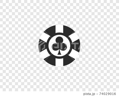 Casino, chip gamble jackpot icon. Vector illustration, flat design. 74029016