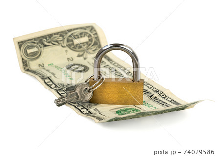 Money and Security Concept Money and Security Concept 74029586