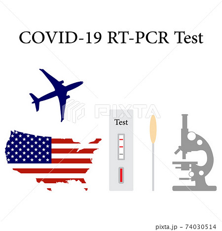 Vector USA Medicine RT PCR Test Coronavirus 74030514