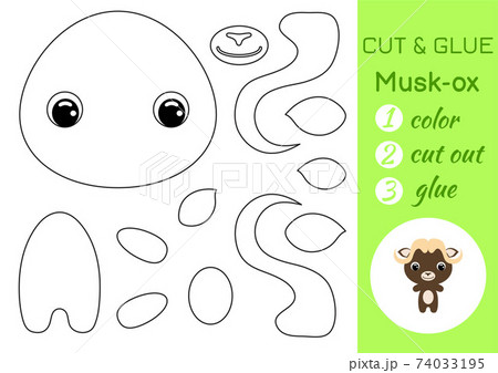 musk oxen coloring pages