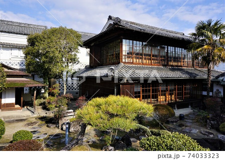 岡山県津山市の登録有形文化財「城東むかし町家(旧梶村家住宅)」 岡山県津山市の登録有形文化財「城東むかし町家(旧梶村家住宅)」 74033323
