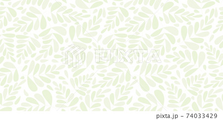 スタイリッシュな植物パターン 74033429