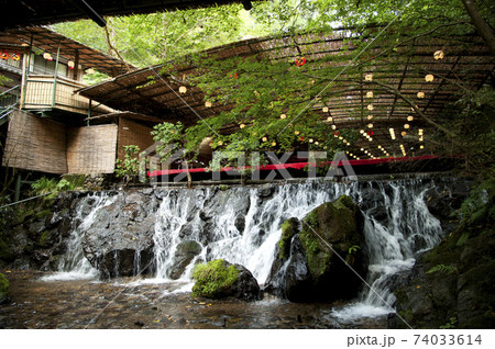 貴船の川床 貴船の川床 74033614