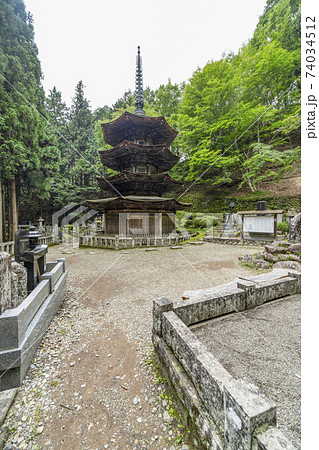 安楽寺（上田市）国宝八角三重塔 74034512