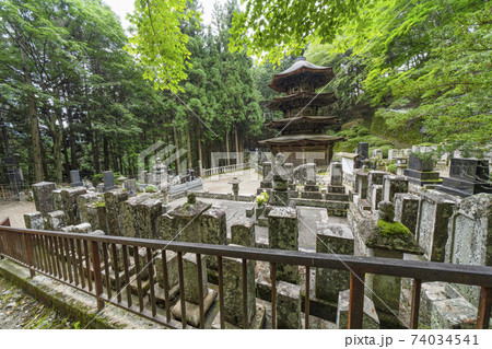 安楽寺(上田市)国宝八角三重塔 安楽寺(上田市)国宝八角三重塔 74034541