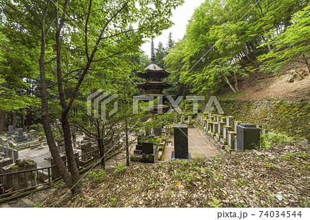 安楽寺(上田市)国宝八角三重塔 安楽寺(上田市)国宝八角三重塔 74034544