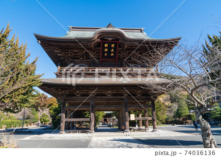 建長寺三門 74036136