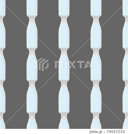 Illustration on theme set identical types glass bottles 74037233