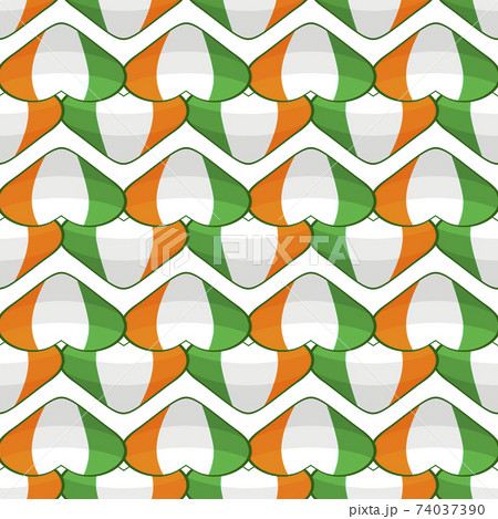 Illustration on theme Irish holiday St Patrick day 74037390