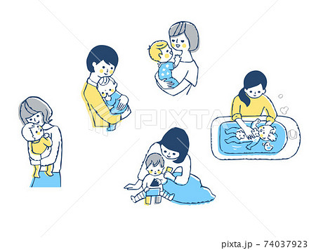 ママと赤ちゃん　セット 74037923