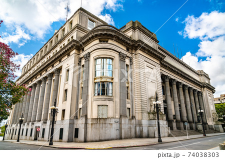 The National Bank Building in Montevideo, Uruguay 74038303