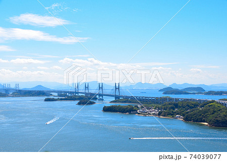 瀬戸大橋　鷲羽山より 74039077