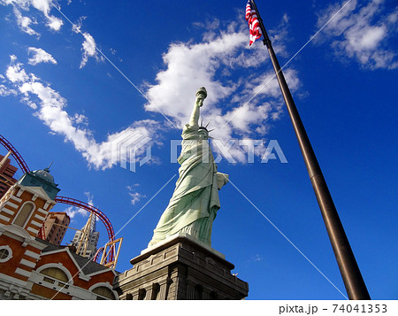 Statue Liberty Las Vegas Nevada Usa Stock Photo 397881397