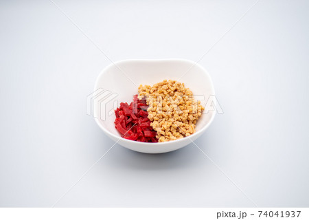 馬肉ユッケ納豆 馬肉ユッケ納豆 74041937