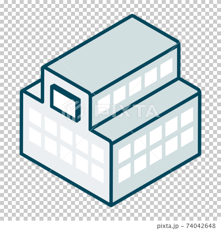 会社/工場/ビルのイラスト 74042648