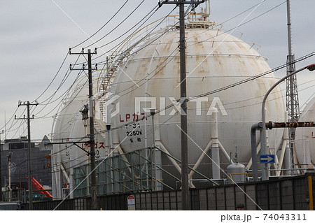 ガスホルダー 74043311