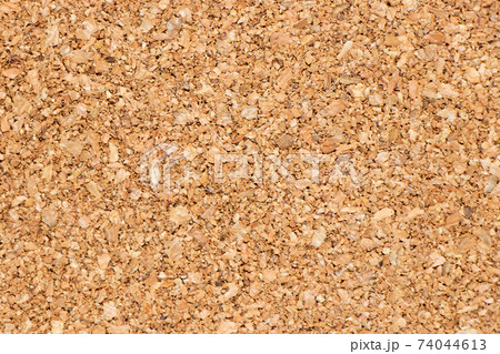 Brown yellow color of cork board textured background Brown yellow color of cork board textured background 74044613