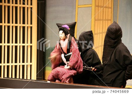 人形浄瑠璃人形劇③ 74045669