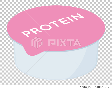 嚥下_ゼリー_栄養補助食品のイラスト 74045697