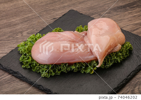 Raw chicken breast for cooking Raw chicken breast for cooking 74046202