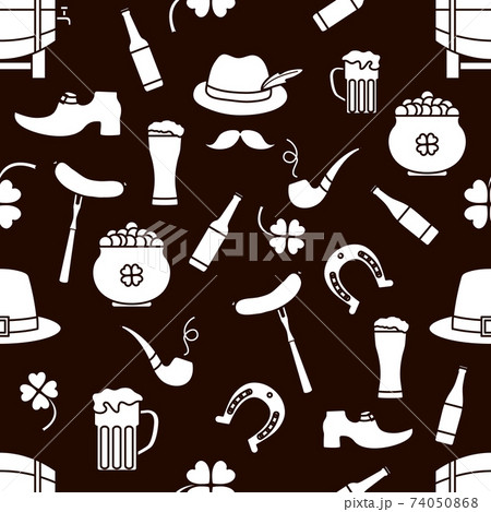 Vector Pattern St. Patrick's Day Ireland Irish 74050868