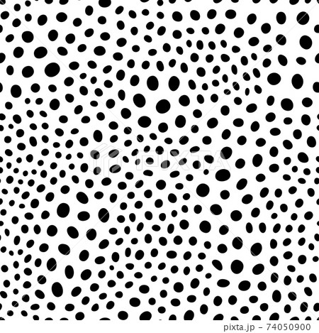 Abstract black and white background. Seamless pattern with animals print for wallpaper, web page, textures, card, postcard, faric, textile. Ornament of stylized skin. Decorative vector illustration. 74050900
