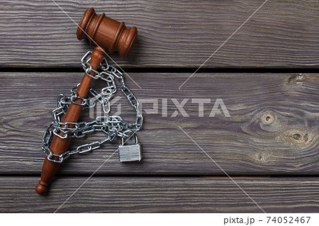 Court restrictions concept. 74052467