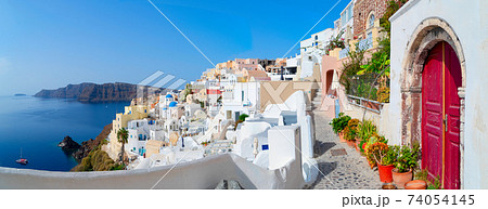 Oia, traditional greek village 74054145