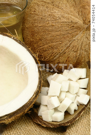 Fresh Coconut with Juice Fresh Coconut with Juice 74054414
