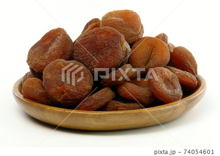 A Plate of Sundried Apricots A Plate of Sundried Apricots 74054601