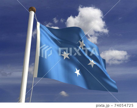 Micronesia Flag 74054725