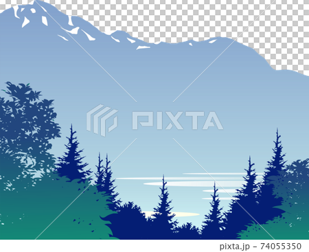 山背景 插圖素材 圖庫