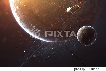 Deep space, beauty of endless cosmos. Science fiction wallpaper. Elements of this image furnished by NASA Deep space, beauty of endless cosmos. Science fiction wallpaper. Elements of this image furnished by NASA 74055409