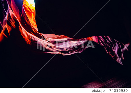 Beautiful colors at the Antelope canyon, Arizona Beautiful colors at the Antelope canyon, Arizona 74056980