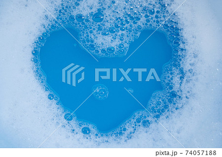 Frame made of detergent foam bubble. Frame made of detergent foam bubble. 74057188