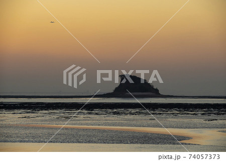 夕焼け 海 スポット 74057373