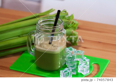 Healthy drink, vegetable juice, studio shot Healthy drink, vegetable juice, studio shot 74057843