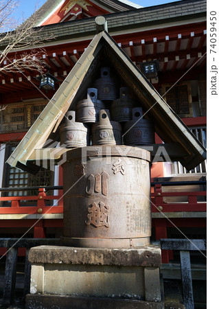 大山の阿夫利神社 大山の阿夫利神社 74059450