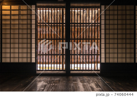 湯涌江戸村の冬景色 74060444