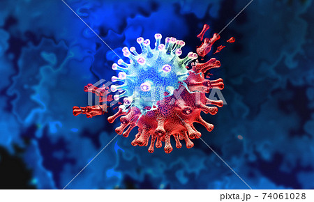 Mutating Virus Concept 74061028