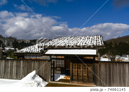 湯涌江戸村の雪景色 湯涌江戸村の雪景色 74061145
