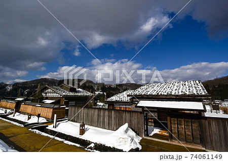 湯涌江戸村の雪景色 湯涌江戸村の雪景色 74061149