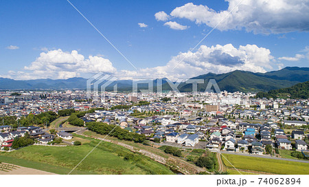 《山形県》天童市の街並み 74062894