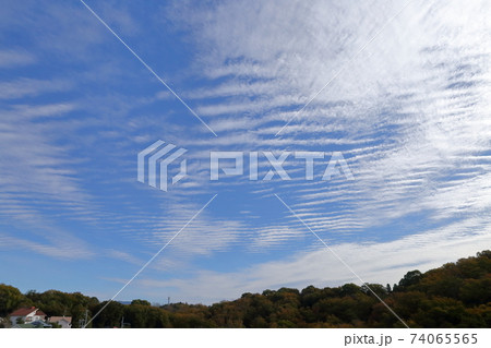 秋空(背景素材) 秋空(背景素材) 74065565