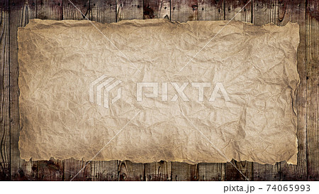 古い紙と木製の壁 複数のバリエーションがありますのイラスト素材